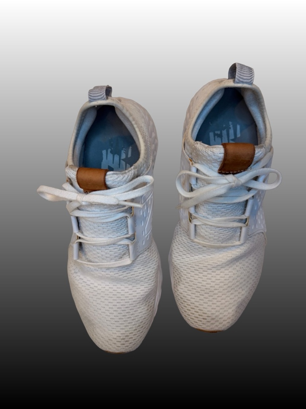 New Balance Fresh Foam CruzV1 Reissue White Gum Casual Comfy Sneaker Womens 9.5 - Picture 4 of 8